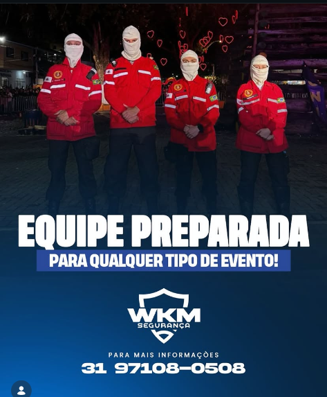 Equipe WKM com Balaclavas