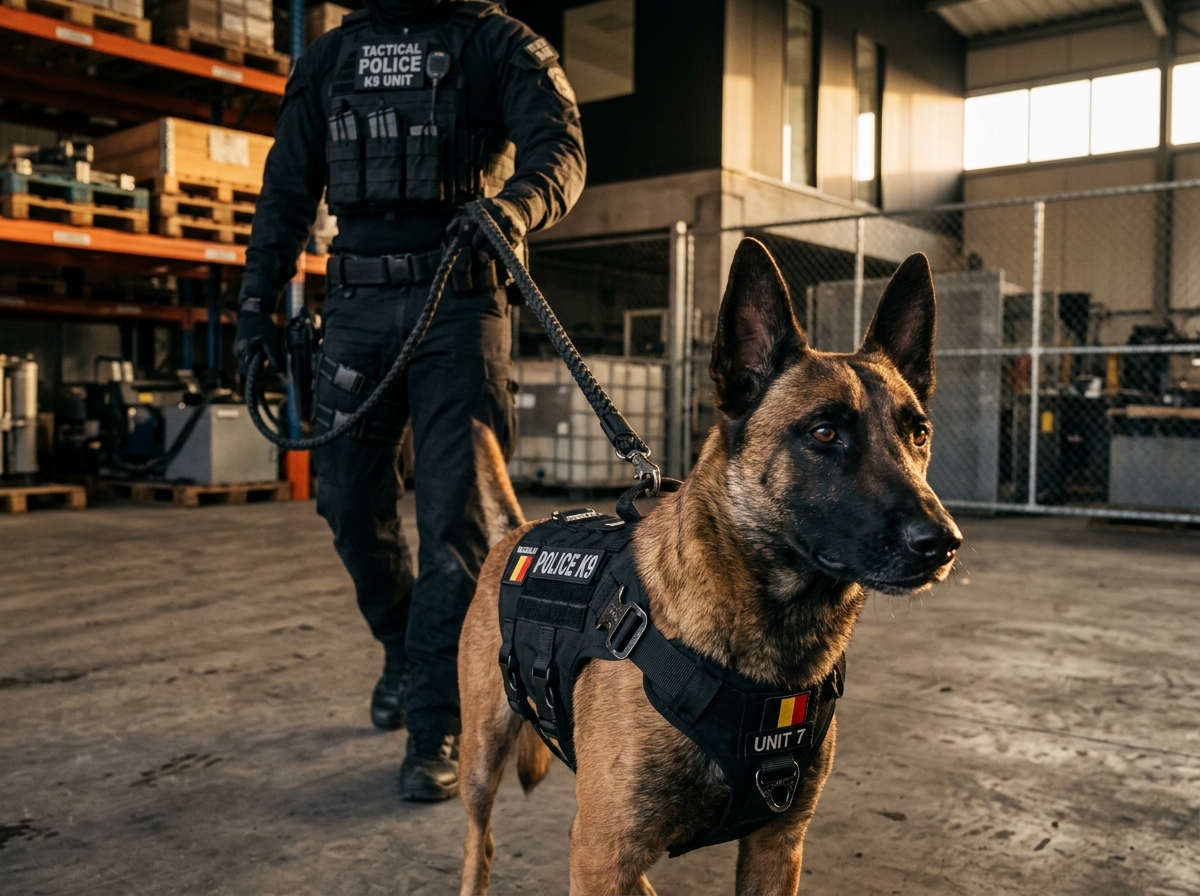 Cão Tático K9 Grupo WKM
